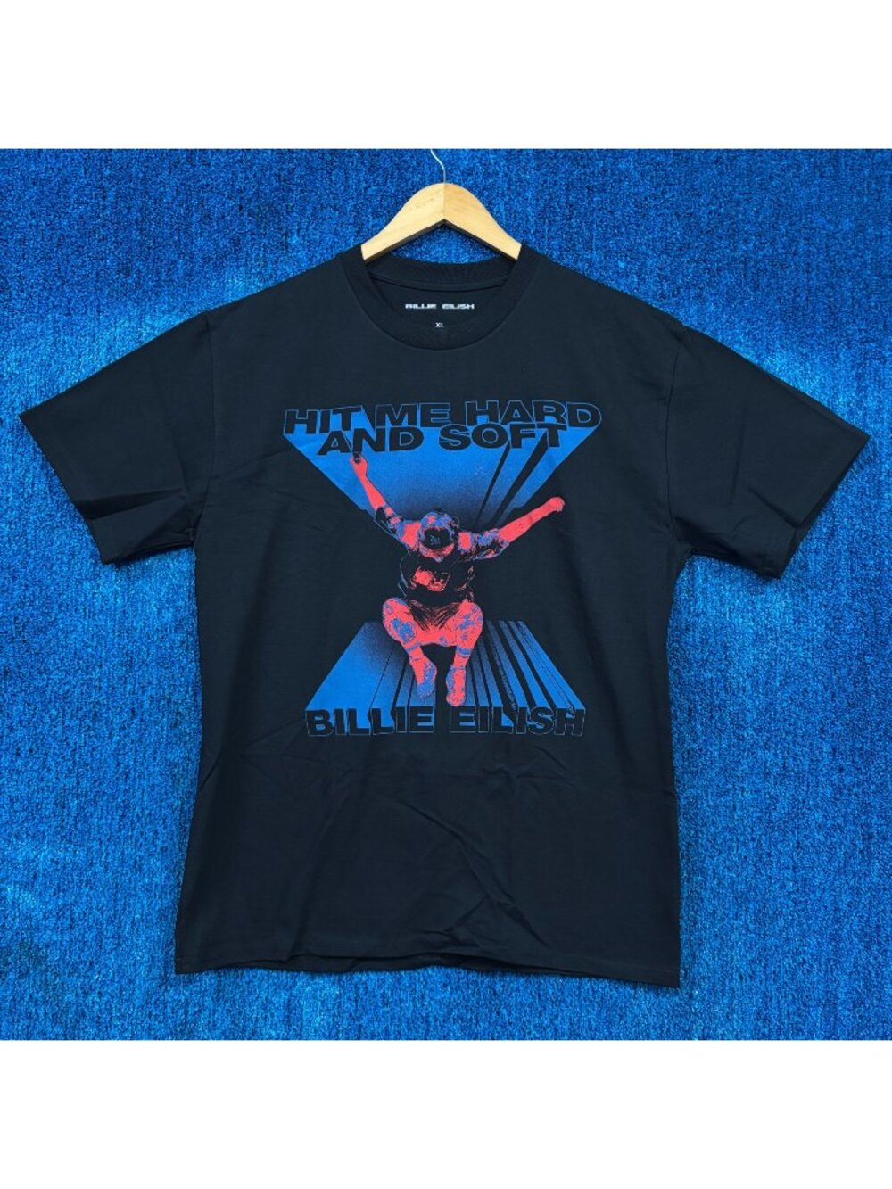 Billie Eilish Hit Me Hard and Soft Album Tracklist Tee XL